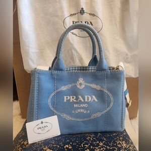 Prada Canapa Gorgeous w/strap